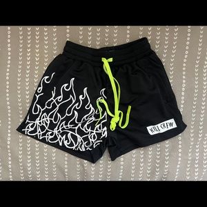 Kill Crew White Gym Shorts - Small